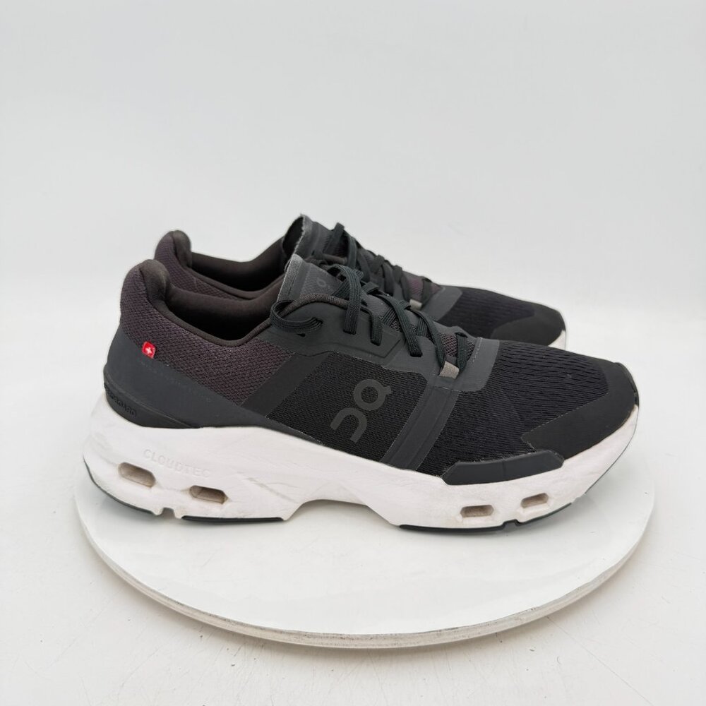 On Cloudpulse Swiss Engineering Women Size 10 Black White Training Shoes - Picture 4 of 11